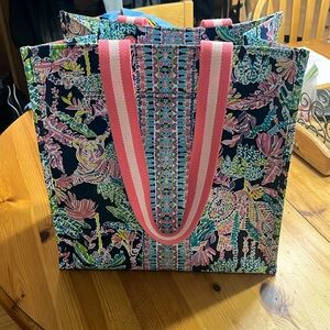 Lily Pulitzer shopping tote